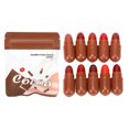 thumbnail image 2 of Juego de Lápiz labial ANGGREK resistente al agua 10 colores, 2 of 8