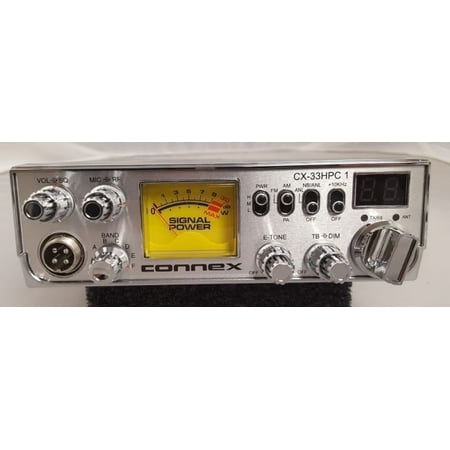 CONNEX CX33HPC1 AM FM 10 METER AMATEUR RADIO, PRO TUNED AND