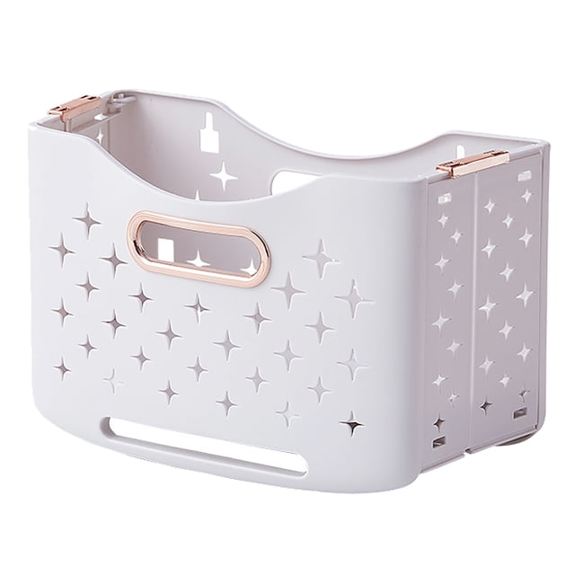 Laundry Basket, Bathroom Multilayer Clothes Storage Basket Household Bathroom Foldable Storage Shelf For Home Kitchen Shelf Fruit Stand