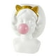 thumbnail image 2 of 2xCute Girl Flower Pot Maceta Suculenta Maceta Portalápices Blanco con de Gato Sunnimix Maceta suculenta, 2 of 8