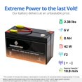 RBC3 Replacement Battery 6 Volt 12 Amp - Walmart.com