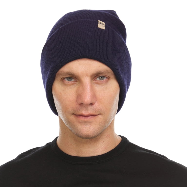 100% Merino Wool - Midweight Everyday Knit Cuff Beanie  display picture 2