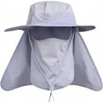 thumbnail image 3 of DDYOUTDOOR™ 07-281 Fashion Summer Outdoor Sun Protection Fishing Cap Neck Face Flap Hat Wide Brim, 3 of 14