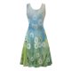 thumbnail image 5 of Vestido sin mangas informal sin mangas para mujer, vestido con cuello redondo y estampado floral de verano para la playa Pompotops  ghjkhdj1621, 5 of 5