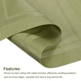 thumbnail image 4 of Individuales Manteles 450x300mm 2uds PVC Mesa Lavable Tejido Individual Mantel, Verde, 4 of 5