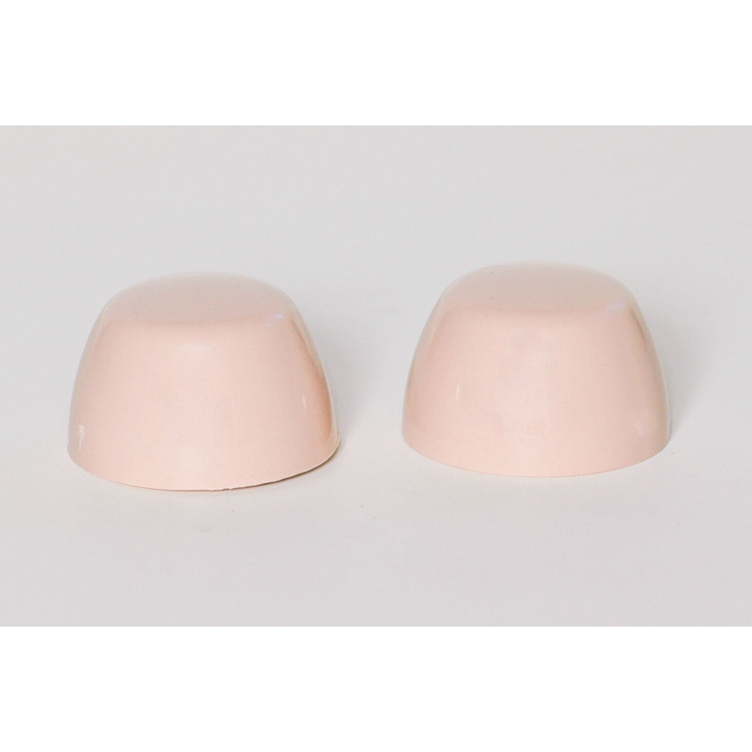Case Replacement Ceramic Toilet Bolt Caps BERMUDA CORAL Set of 2 