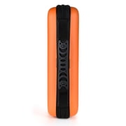 alavisxf xx 192-Capacity EVA DVD Portable Zipper Holder Disc Storage Organizer Wallet, Orange