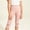 Pink, variant on QSAWXQZ Girls' Capri Leggings Elastic Waist Ribbed Stretch Cropped Casual Pants 7-8 Years