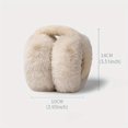 thumbnail image 3 of Plush ear muffs Winter women fashion Winter warm ear bag Ear protector Ear muffs Foldable student antifreeze ear muffs, 3 of 11