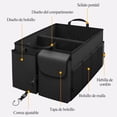 thumbnail image 4 of Organizador de Maletero de Coche Impermeable,Organizador Cajuela de Almacenamiento Universal Caja Portátil Plegable Contenedor de Auto con Múltiple Compartimento para SUV Vehículo Camping, 4 of 6
