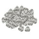 thumbnail image 5 of 50 piezas de colgantes de calabaza de Halloween, colgantes de collar, colgantes decorativos vintage Plata, 5 of 9