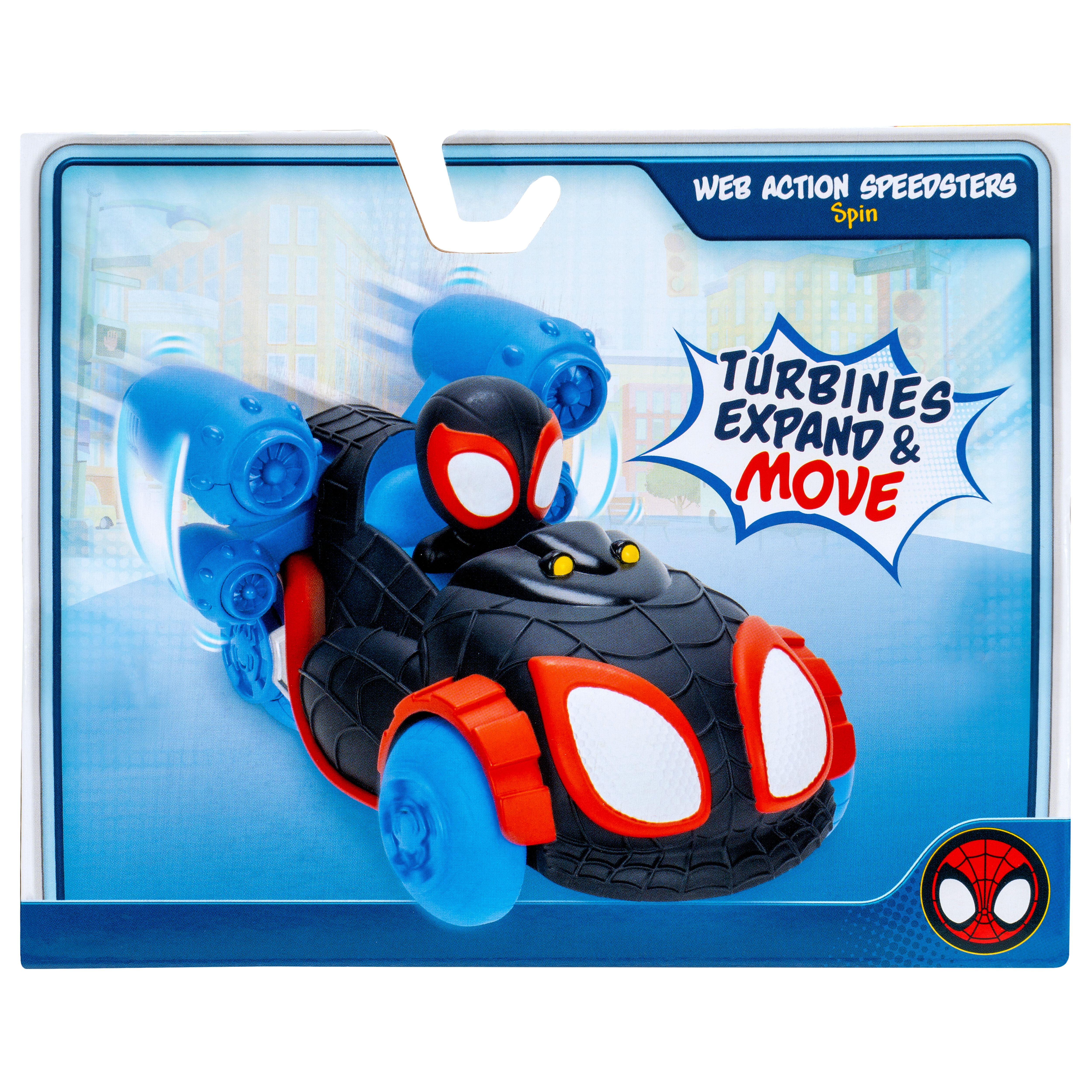 MARVEL Spidey and His Amazing Friends Spin Web Action Speedster