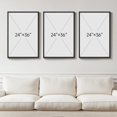 thumbnail image 3 of Neutral Singg Wall Art for Living Room, 3 Piece Modern Canvas Prints Paintings Artwork for Walls-Tan Beige Brown Minimalist Pictures for Living Room Hallway Bedroom Wall Decor, 3 of 6
