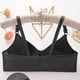 thumbnail image 3 of Sujetador informal ajustable y transpirable para mujer - Sin aros, costuras de encaje, copa BC, tallas S-XXXL, 3 of 4
