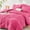 Hot Pink, variant on 7-Piece King Size Seersucker Comforter Set, Dark Grey, All Season Luxury Bedding (Comforter, Sheets, Pillowcases & Shams)