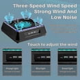 thumbnail image 4 of Cooling Fan Compatible Xbox Series X With Rgb Led Light, Xbox Series X Cooling Stand With 3 Levels Adjustable Speed, 4 of 4