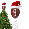 thumbnail image 6 of WMGHA Christmas Tree Topper - 3.5 Inch Soccer Christmas Tree Topper Ornament - Tree Top Decor, Home Xmas Party & Tabletop Display - Sports Themed Top Gift for Men, Senior Fans, Players & Teams, 6 of 9