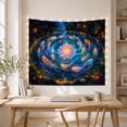 thumbnail image 5 of Koi Pond At With Night, Mystical Fantasy for Space Lovers, Galaxy Room Decor Room Decor Statement, Mother's Day Gift, Tapestry Wall Hanging for Bedroom and Dorm, 5 of 7