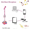 thumbnail image 4 of Microphone Toy Karaoke Machine Toy With Light Singing Machine Toy Music Toy For Kids Birthday, 4 of 8