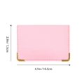 thumbnail image 2 of Bank Card Holder 1Set Pink PU Damage Prevention Cover For Adults Shopping Use, 2 of 4