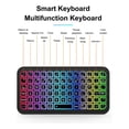 thumbnail image 3 of Teclado Inalámbrico Bluetooth 5,2 Para Tabletas Multicolor Español Latinoamérica, 3 of 5