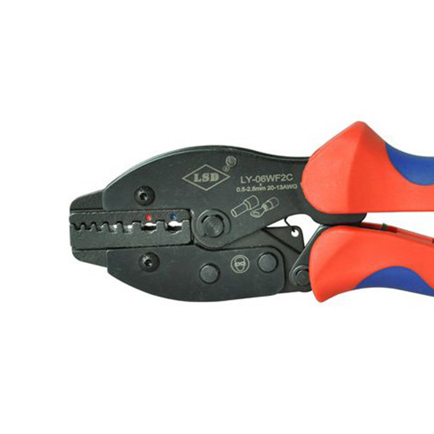 Crimper Pliers,Manual Electrician Special Applies to Coaxial Cable Line 0.5-2.5mm² Crimping Hand Tools ,Durability That Lasts