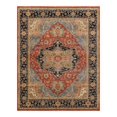 thumbnail image 2 of Pasargad Home Serapi Collection Hand-Knotted Rust/Navy Wool Area Rug- 8' x 10', 2 of 7