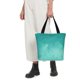 thumbnail image 5 of Balery Teal Turquoise1 Bolsa de Hombro con Diseño, Bolsa Grande y Duradera, Bolsa Versátil para Compras, 5 of 6