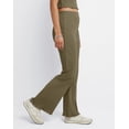 thumbnail image 2 of Hanes Originals Women's Rib Flare Pants, 28" Oregano XS, 2 of 4