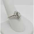 thumbnail image 2 of 1.5CT Diamond Solitaire Engagement Wedding Ring Bridal Set 14K White Gold Plated - Forever Bridal Matching Ring Set, 2 of 5