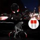 thumbnail image 3 of Cinta Reflectante Autoadhesiva, Cinta de Advertencia Reflectante, para Marcar Piso, Coches, 4 Piezas, Rojo, Blanco, 3 of 5