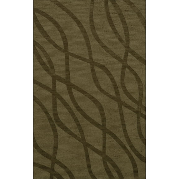 Dalyn Dover Area Rug DV10 Dv10 Leaf Swirls Waves 8' x 10' Rectangle