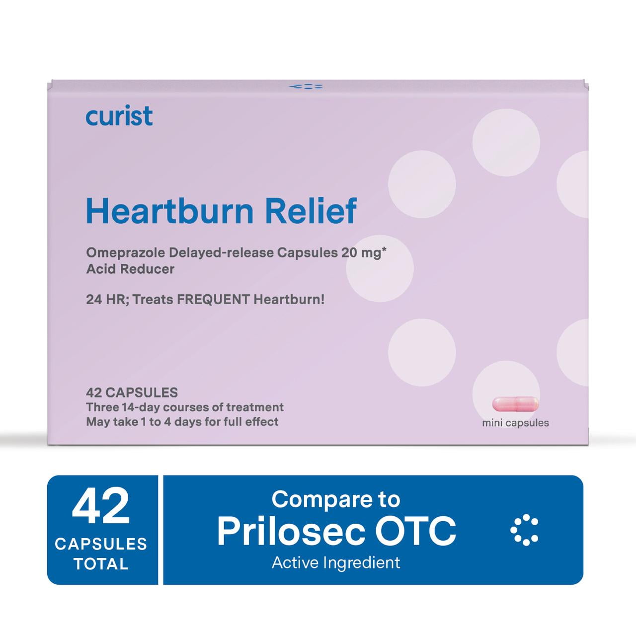Curist Omeprazole 20mg Capsules DelayedReleaser Heartburn