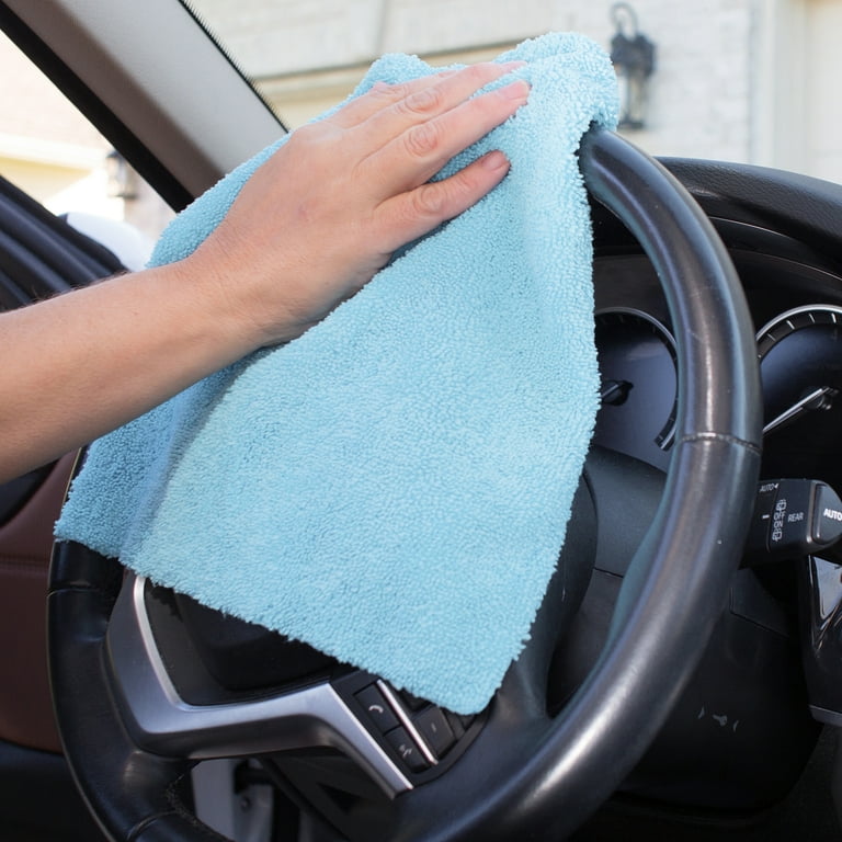 Auto Drive Microfiber Multi-Purpose Cleaning Towels 2 Pack
