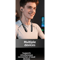 thumbnail image 2 of New Long-Lasting Wireless Bluetooth Neckband Earphones High Capacity Noise Reduction Sports Sweatproof Waterproof Earphones, 2 of 2