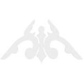 thumbnail image 2 of Ekena Millwork 60"W x 35"H x 1"P (14/12) Pitch Milton Architectural Grade PVC Gable Pediment, 2 of 7