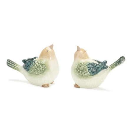 Melrose International LLC Bird (Set of 4) 4.75"H, 5"H Terra Cotta