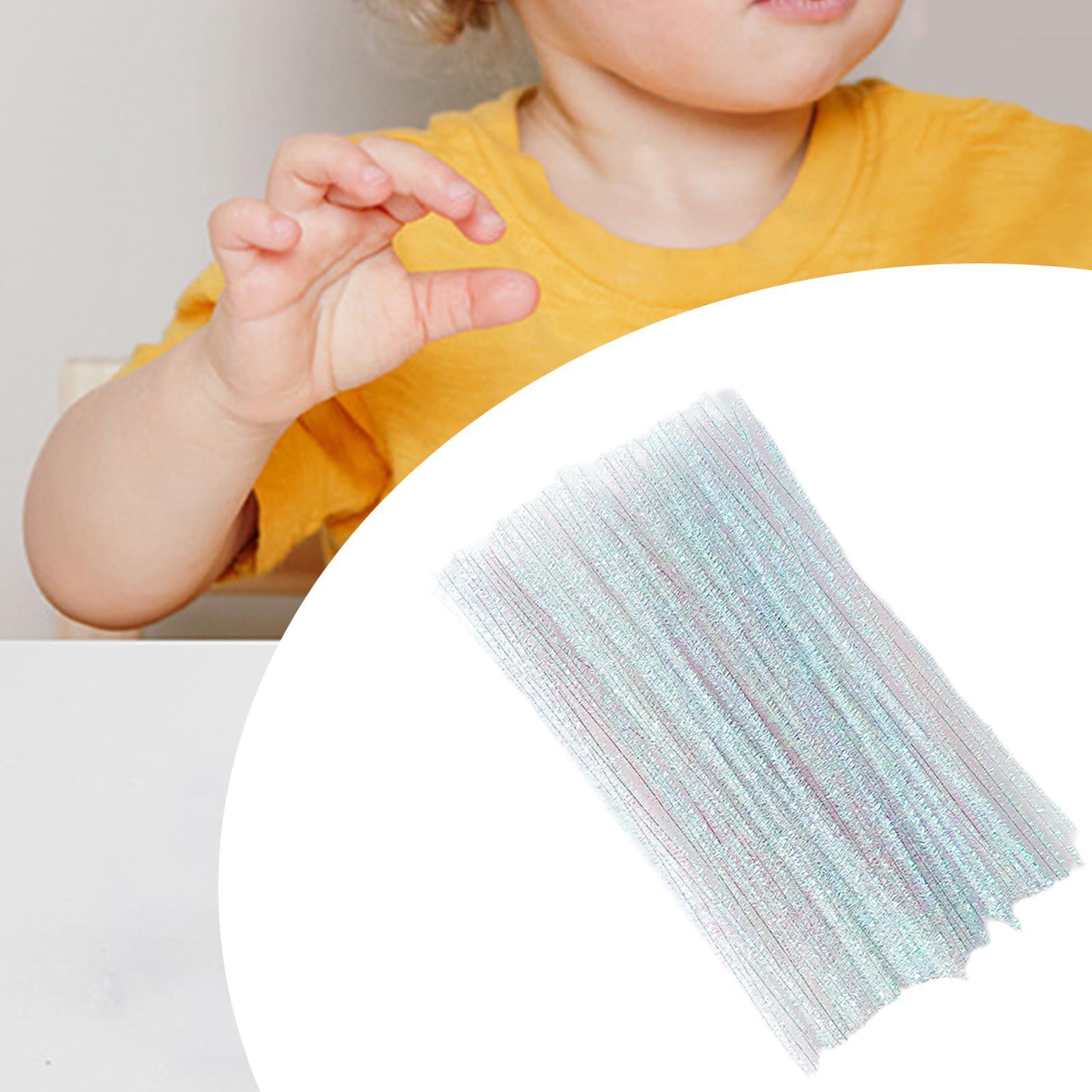FVDPWYE 500Pcs Pipe Cleaners Pipe Chenille Bendable Craft Children Educational Toy Twist