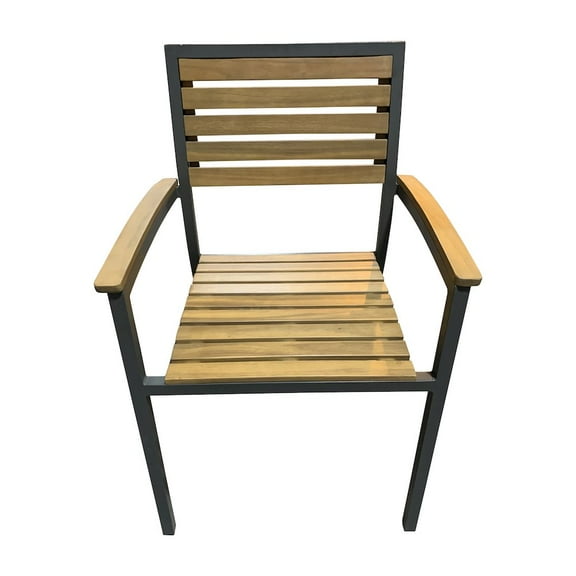 Panama Jack Outdoor Panama Jack Boca Grande Stackable Dining Armchairs (Set of 2)