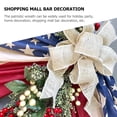 thumbnail image 6 of USA Flag Patriotic Garland & Wreath Decoration for Front Door, 6 of 6