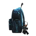 thumbnail image 4 of FORMRS Kids School Backpack with Front Zippered Pocket 12" Student Travel Daypack, Blue Tree, 4 of 6