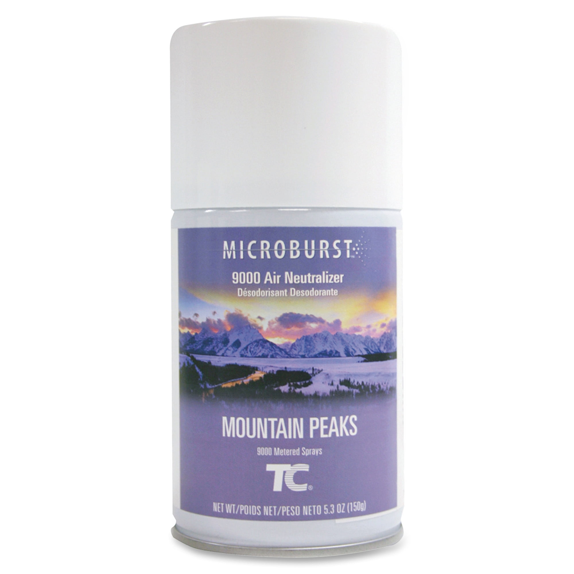 Microburst 9000 Air Neutralizer Mountain Peaks Refills Commercial Air