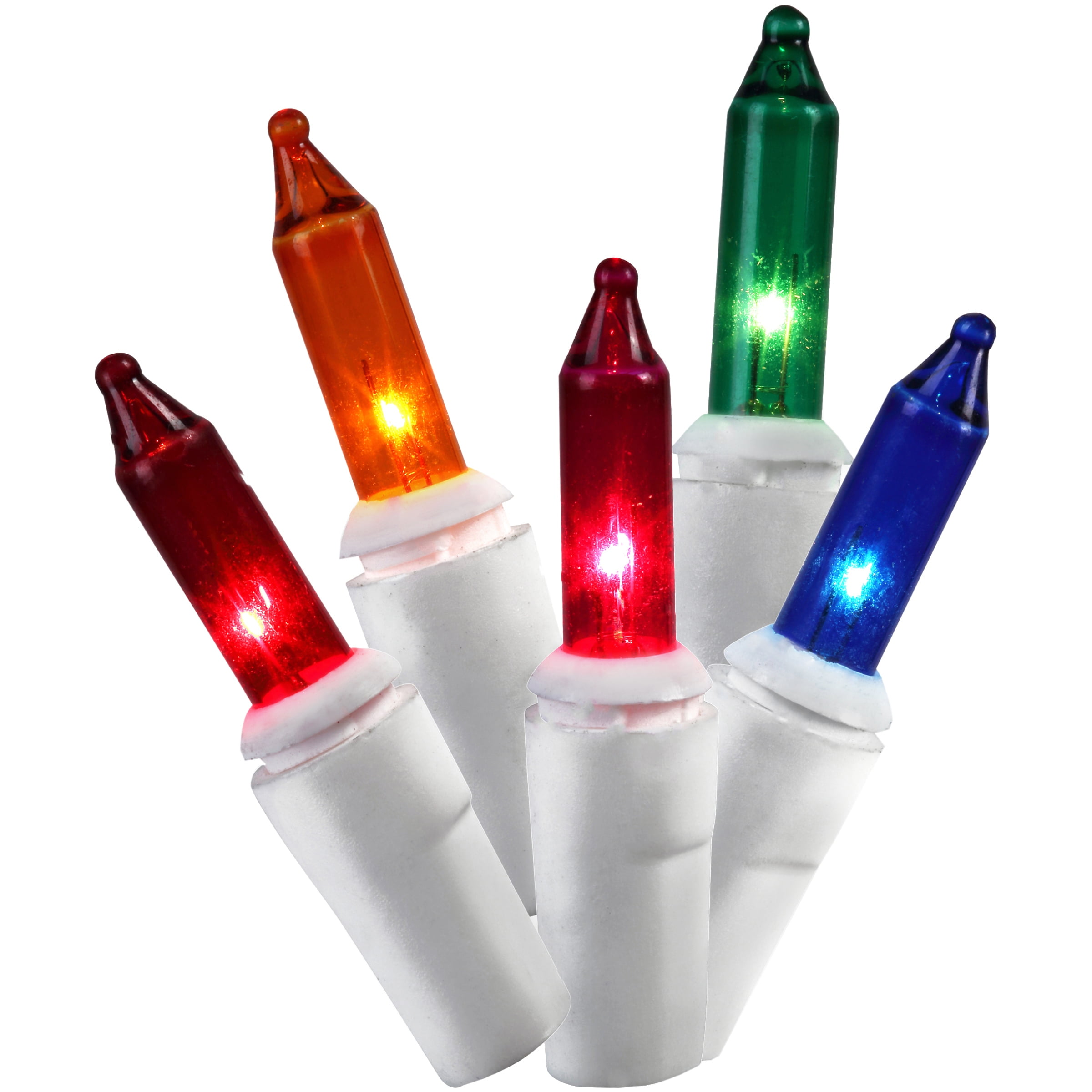 Holiday Time 300Count Icicle Christmas Lights, MultiColor and