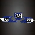 thumbnail image 3 of Attack Graphics Pro Series Restyle Number Plate Backgrounds Compatible with Cycra Powerflow Body Kit for Yamaha YZ450F 2018, 3 of 4