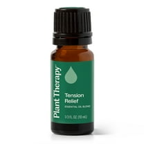 Plant Therapy Tension Relief Essential Oil Blend 10 mL (1/3 oz) 100% Pure, Undiluted, Natural Aromatherapy