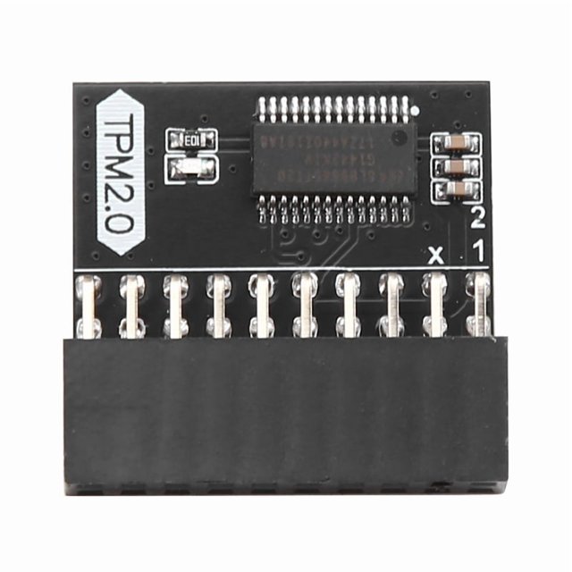 Módulo TPM2.0 para de 20 Pines/ para de 20 Pines LPC Módulo de Seguridad TPM Módulo LPC para Win11 Módulo para de 20 Pines