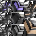 thumbnail image 5 of Fundas universales de poliéster para asientos de coche, diseño deportivo, aptas para la mayoría de coches, SUV, camiones, fundas de asiento para las cuatro estaciones, accesorios para el interior del, 5 of 5