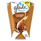 Glade Cashmere Woods Candle, 9.2 oz