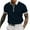Navy, variant on Gubotare Men's Zipper Polo Shirt Casual Knit Short Sleeve Polo T Shirt Classic Fit Shirts (Black,M)