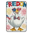 thumbnail image 2 of Patriotic Goose Celebrates Freedom Fireworks Outdoor Picnic Blanket, Foldable Waterproof Beach Mat, Portable Beach Blanket for Beach Camping, Hiking, Family Concerts, 2 of 8
